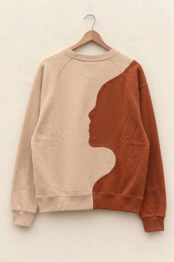 Handcrafted Dual Persona Sweatshirt